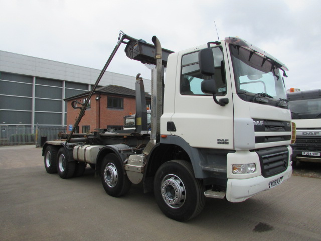 DAF CF85.410 2008 8x4 HOOKLOADER (MX08 MLV) S/N: 3938