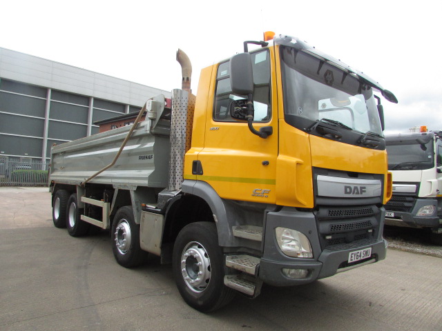 DAF CF400 2014 8x4 STEEL BODY TIPPER (EY64 SWU) S/N:3918