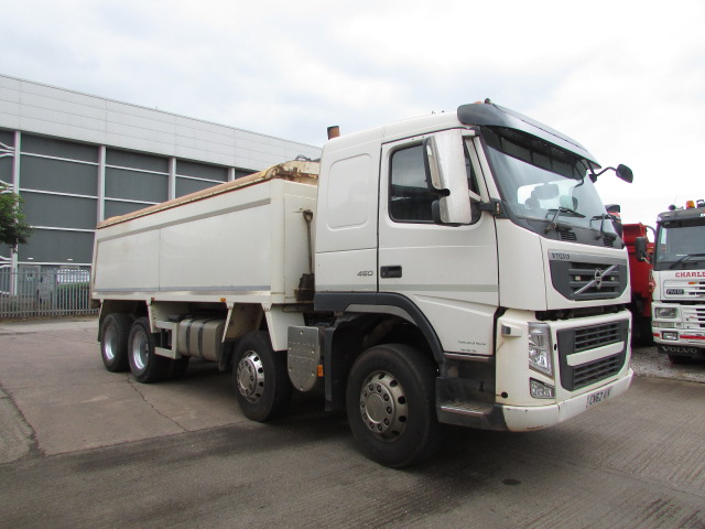 VOLVO FM450 2012 8x4 HIGH SHIFT TIPPER. (CN62 AUX) S/N:3959