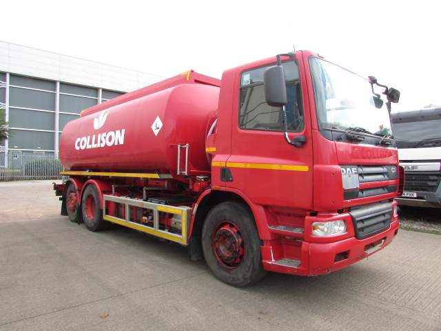 DAF CF75.310 2010 6x2 FUEL TANKER (WU60 VFW) S/N: 3972