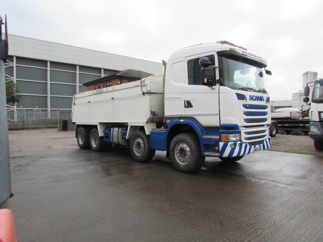 SCANIA G450 2015 8x4 TIPPER (JW65 SON) S/N: 3982