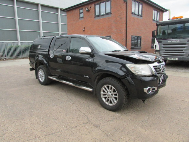 TOYOTA HILUX D4-D INVINCIBLE 2014 4x4 PICKUP (YY62 OVH) S/N: 4084