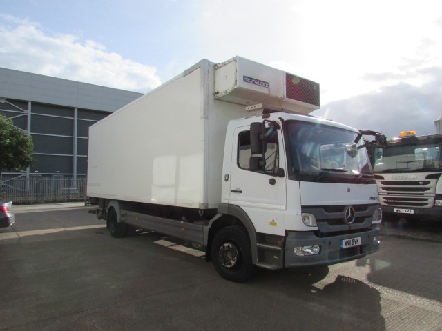 MERCEDES ATEGO 1524 2011 4x2 FRIDGE BOX TRUCK (WN11 BVK) S/N: 4131