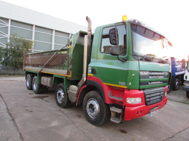 DAF CF 85.410 8X4 STEEL TIPPER (YJ63 ZDC) - S/N 4144