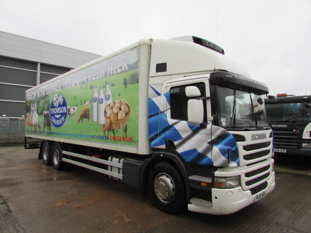 SCANIA P280 6X2 FRIDGE (NJ12 WDW) - S/N 4091
