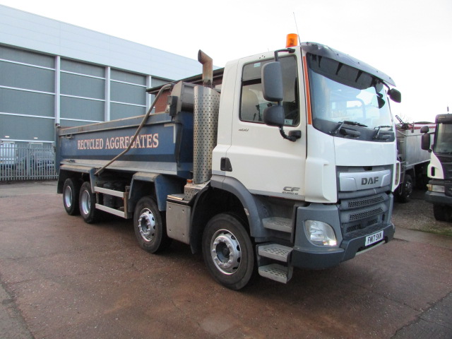 DAF CF 85 400 8X4 STEEL BODY TIPPER (SK17 SKN) - S/N 4175