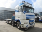 DAF XF105 2009 8X2 REAR LIFT FLATBED (MX59 ASZ) S/N:4201