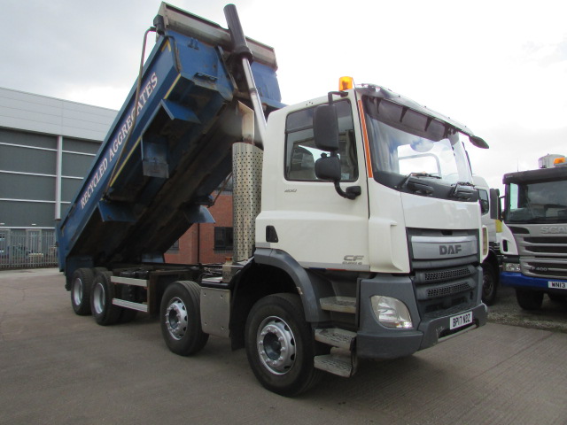 DAF CF85 400 8X4 STEEL BODY TIPPER (BP17 NBZ) S/N:4206