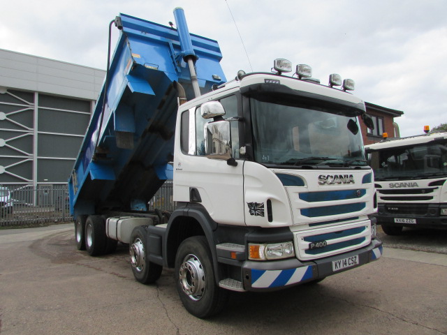 SCANIA P400 8X4 2014 STEEL BODY TIPPER (KY14 CSZ) S/N:4255