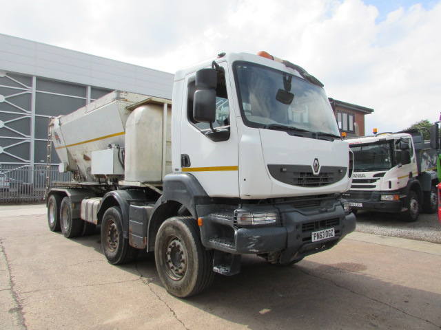 RENAULT KERAX 380 8X4 VOLUMETRIC CONCRETE MIXER (PN63 OGZ) S/N:4270