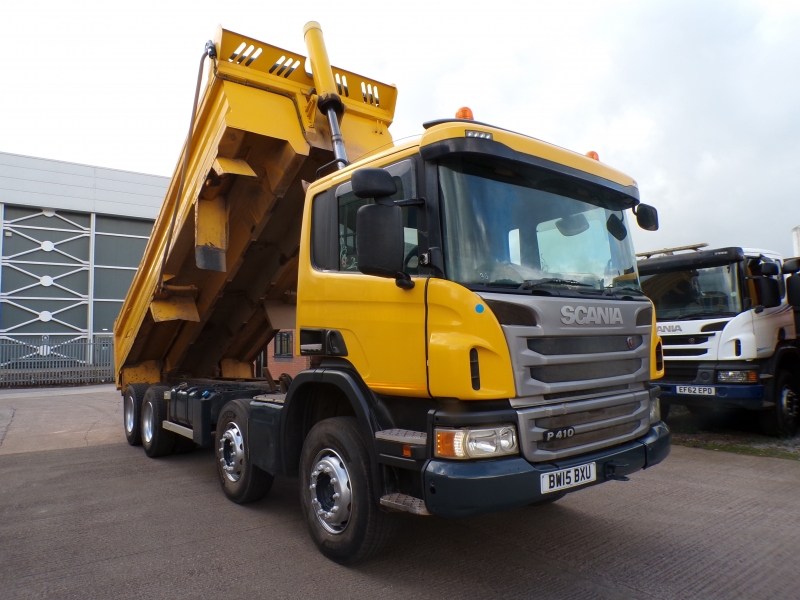 SCANIA P410 8X4 STEEL BODY TIPPER (BW15 BXU) S/N:4276