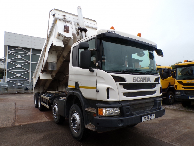 SCANIA P410 8X4 TIPPER (KX16 ZTY) S/N:4283