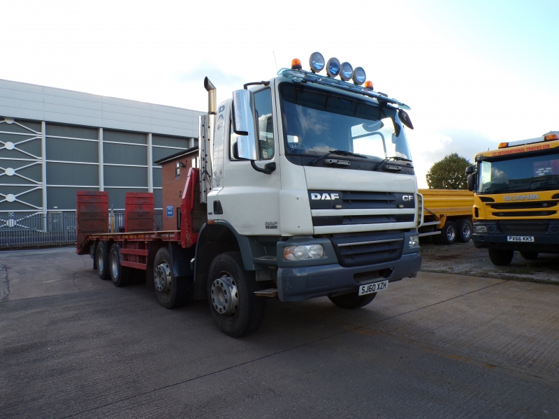DAF CF75 360 8X4 BEAVERTAIL PLANT TRUCK (SJ60 XZH) S/N:4247